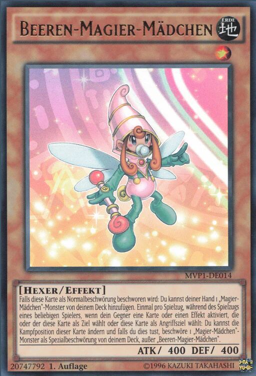 Beeren-Magier-Mädchen - Yu-Gi-Oh!